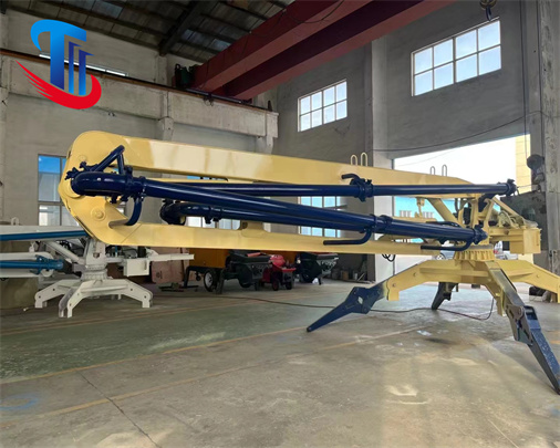 Concrete Placing Boom 21m mobile spider concrete placing boom concrete spreader