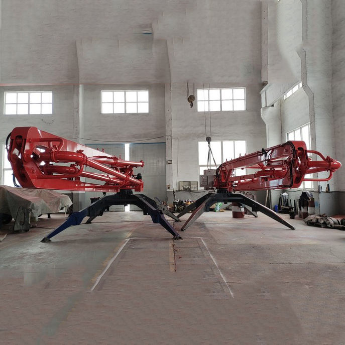 Concrete Placing Boom Movable Type Concrete Placing Truck Mounted Boom Equipment Concrete Pump Concrete Distributor Placing Boom