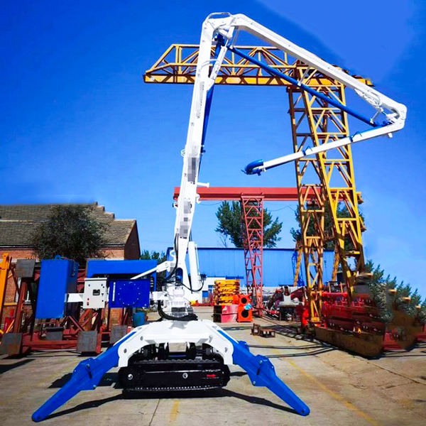 Concrete Placing Boom Shandong Construction Site Concrete Placing Machine Pump Pipe Manufacturer Concrete Distributor Tower Concrete Boom