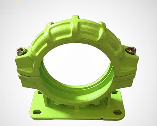 Concrete Pump Pipe/Elbow Pipe Clamp Coupling with Base 