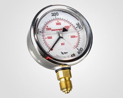 Putzmeister Concrete Pump Pressure Gauge 0-250 Bar 016373006